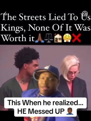 #whenirealized #hemessedup #notworthit #streetlife #100years #sentencing #fucked #prisontalk #prisontiktok #jail #jailhouserock 