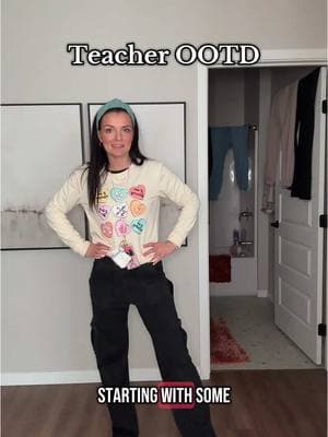 Obsessed with how comfy this outfit was 😍  #teachersoftiktok #newteachers #specialeducationteacher #specialeducationclassroom #fyp #teachertips #OOTD 