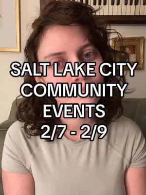 Utah Community Events and Resources 2/7 - 2/9 #utah #slc #community #utahmarch #humanrights #immigrationrights #freedomofspeech #localevents #localnews #blacklivesmatter #saltlakecity #dsa #cometogether @Utah March 