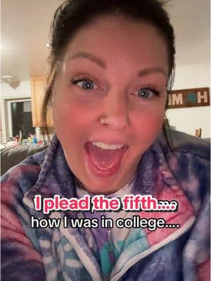 I plead the fifth… #collegedays #pleadthefifth #funny #justjulie #bestiecommunity #foryou #fyp #isitfridayyet 