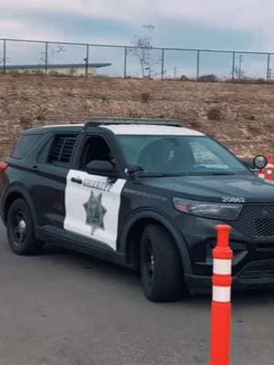 EVOC day for the Detentions academy! We start with slow speed vehicle maneuvers and move up to pursuit driving 🚨🚔 #woopwoop #itsthesoundofthepolice #evoc #sheriffs 