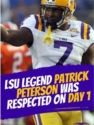 🎙️ Listen as LSU Legend Patrick Peterson recalls his first practice as a freshman on the Tigers  🫡 He gained respect so quick that he surpassed any and all forms of initiation!!  #LSU #LSUFootball #GeauxTigers #LSULegend #SuperBowlLIX #radiorow #SuperBowl 