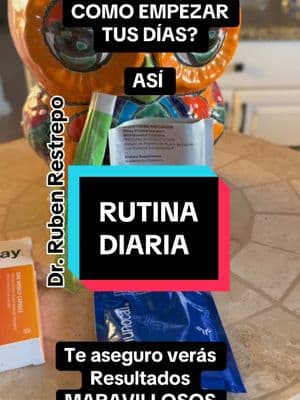 Una de las mejores rutinas que puedas tener en tu vida la ves aquí. #fyp #rubenrestrepomd #immunocal #suplementos #IMMUNOTEC #glutation #ciencia #cancer