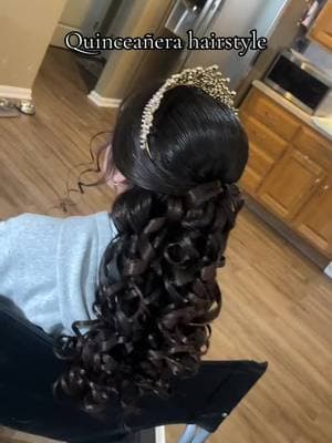 #onthisday Quinceañera hairstyles #quince #quinceanera #quinceañera #quinceaneracheck #peinado #peinsdos #quincehair #quinceanerahairstyle #hairstyles #xv #misxv #mis15 #quinceaños #kc #hairtutorial #halfuphalfdown 