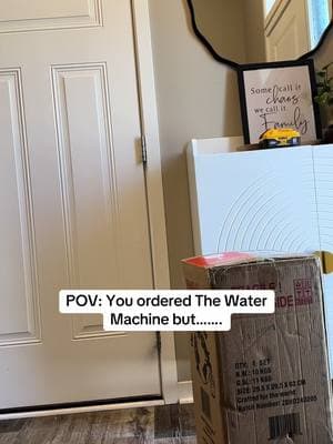 Bought this because hubby like it.. . #foryoupageofficial #thebakkenfamily #foryoupage #familytime #toddlersoftiktok #thewatermachine @The Water Machine 