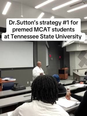 Premed students preparing for the MCAT learned the concept of elimination. #tennesseestateuniversity #mcatprep #premed #houstontx #testanxiety #college #hbcu #mcat #medicalschool #studytips #student 