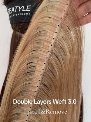 Shop double layers weft at seatylehair.com #hairextensionspecialist #hairextensions #hairextensionsalon #hair #extensions #hairgoals #hairextension #longhair #hairstylist #hairstyles #handtiedextensions #hairtransformation #behindthechair #tapeinextensions #balayage #hairextensionist #hairextensionsuk #virginhair #haircolor #hairextensionslondon #blondehair #handtiedwefts #hairsalon #humanhairextensions #hairstyle #tapeinhairextensions #russianhair #weftextensions #itipextensions #beautyworks 