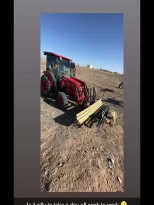 Great Day off work ! #holiday #whatwasithinking #birthday #homestead #ranching #texaspanhandle #fencebuild #onepieceatatime #calledinsick #chevyflatbed #beef #pals sure glad Randy showed up 