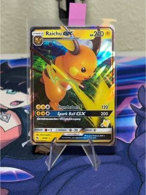 Who has Raichu as their favorite pokemon? #pokmeoncards #shiningfates 