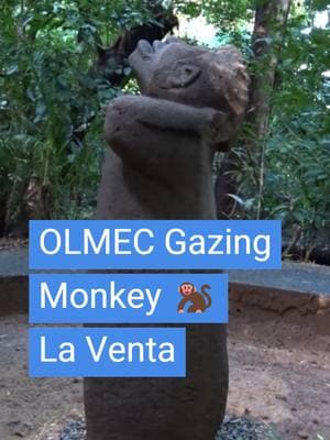 OLMEC Gazing Monkey of La Venta, Mexico 🐒: Monument 56 Edgar walks around a curious monkey sculpture to explain its possible meanings! #Olmec #LaVenta #mesoamerica #EyeOfTheSerpent265