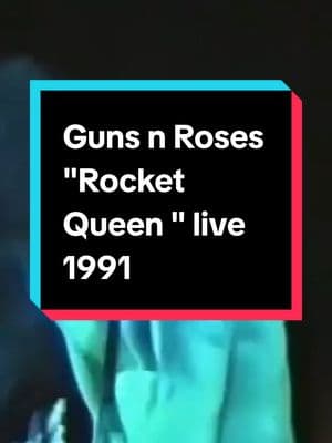 #gunsnroses #rocketqueen #live #1991 #rock #axlrose #slash #duffmckagan 