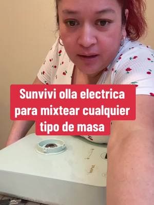 Sunvivi olla electrica para mixtiar cualquier tipo de masa #sunvivi #mixteadora #de #masa #arina #mais #cosina #mixer #largecapacity #TikTokShop #Ad 