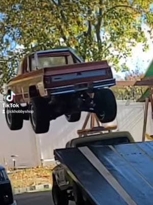 my first fall guy video #ckhobbyshop #fallguy #custombuild #moviecars #kyosho #gmc #squarbody #rclifestyle #rcfun #tamiya #vwbus #bolink #rollback 