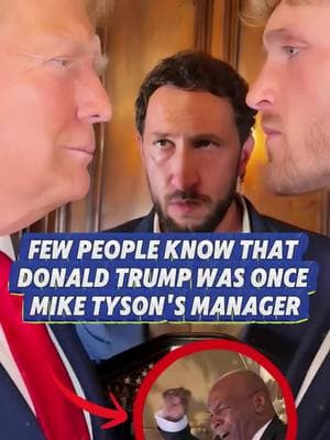 Few people know that Donald trump was once Mike Tyson’s manager #fyp #celebrity #foryou #foryoupage #tiktok #trump #tyson 