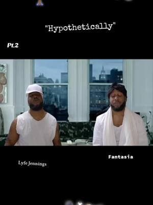 Pt.2 🤣😂😆 "Hypothetically" Lyfe Jennings & Fantasia 🗣🎙📸🎬🙏🏾 #music #entertainment #laughs #funny #humor #comedy #comediangiovanni #comedian #improv #fy #fyp #lipsync #parody #Fantasia #lyfejennings #Hypothetically 