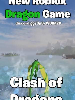 Game: discord.gg/SpBxWGVAYD #roblox #clashofdragons #dragons #game 