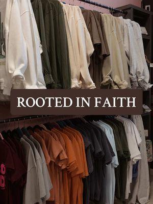 Rooted in faith, elevated in style. We’re excited to introduce our new Christian clothing line, inspired by Colossians 2:6-7: ‘So then, just as you received Christ Jesus as Lord, continue to live your lives in him, rooted and built up in him, strengthened in the faith as you were taught, and overflowing with thankfulness.’ Let your wardrobe reflect your walk in Christ! #godisgood #godislove #rootedinfaith #faith #southernrootsar #westernfashion 