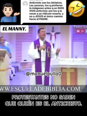 Respuesta a @cremita2405 #Jesús #Dios #EspirituSanto #iglesiacatolica #PadreLuisToro #sacerdotesentiktok #Sacerdotes #Anticristo #Fyp #fypage 