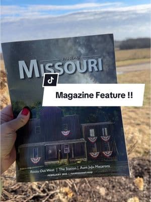 If you get the @Rural Missouri Magazine you may see a familiar face in the February issue. SO surreal. SO humbling. Grateful for this opportunity to share my story & about this Rural Gal community! #rural #ruralmissouri #ruralgalclub #farmstand #missouri 