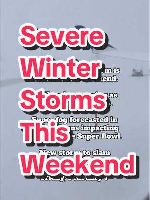 Do you mind flying in this weather? #WinterWeather #Snow #Mudslides #NewYork #Boston #California #Flying #Airport #news #NewOrleans #SuperBowl 