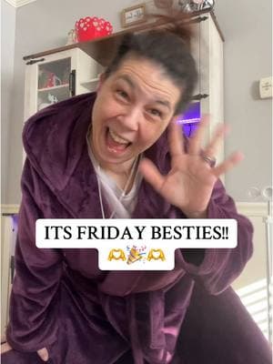 TGIF BESTIES🫶🫶 we made it through another week!!! #momtobin #tgif #itsfriday #hotmess #momfriends #over40 #over40mom #tiredmama #momcontentcreator 