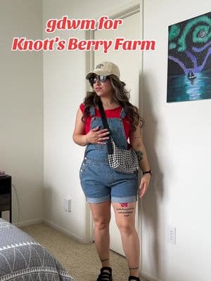 Me 🤝🏼 overalls  #casualoutfits #casualoutfitideas #casualoutfitinspo #knottsberryfarm #themeparkoutfit #summeroutfit #summeroutfits #summeroutfitinspo #summeroutfitideas #overallsoutfits #overallsoutfit #howtostyleoveralls #howtowearoveralls #overallshorts 