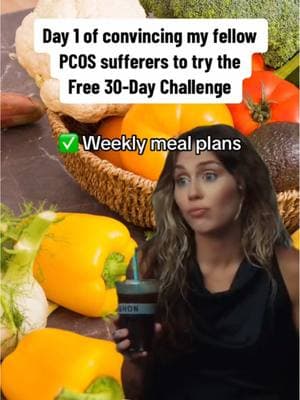 Did you know my 30-Day Challenge is now available on demand!? Let me know if you’re in 🙌👇 #pcossupport #pcosrecipes #pcosmeals What to eat for PCOS? PCOS diet meal plan to get pregnant. PCOS weight loss meal plan. PCOS weight loss recipes. PCOS fertility recipes.