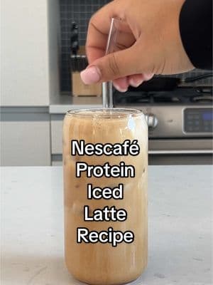 YOU HAVE TO TRY THIS Nescafé Protein Latte TOMORROW MORNING! Thank me later 😉☕️💕 #nescafeicedcoffee #nescafelatte #proteincoffeerecipe #proteindrink #morningcoffeeroutine #icedlatte #icedcoffeeathome #diycoffee #icedlattetutorial #instantcoffee #CapCut 