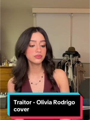 Traitor - @Olivia Rodrigo 💜 #cover #singer #singeroftiktok #foryoupage #foryou #fypツ #song #music #fypシ゚viral #oliviarodrigo #traitor 