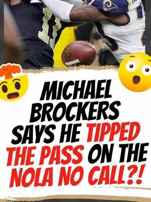 Wait, so you’re telling me that Michael Brockers could be the reason the Saints didn’t go to the #SuperBowl in the NOLA No-Call?!?! 🤯 #RadioRow #NolaNoCall #Saints #WhoDat 