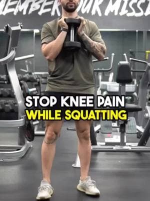 Helping you find the solution to knee pain and discomfort while squatting ✅ #squat #kneepain #beginnerfitnesstips #igreel