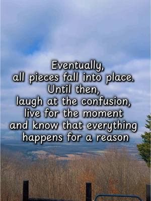 I promise this to shall pass and better days are coming for you. #heyyou #mentalhealthmatters #gonnabeokay #chinup #hope #hopethishelps #holdon #reason #fyp #peace #thisview #mountain #mountainview #motivation 