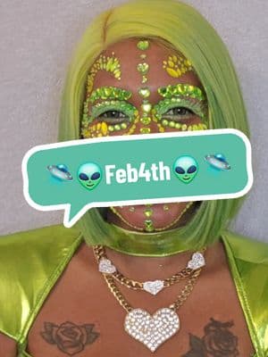 Feb 4th Day 4 from MoE's 14days of Valentineday Challenge 2025 💚👽🛸OuterSpace Love 🛸👽💚 @MoEUnique82 @MoEUnique82 @MoEUnique82  #transition #makeuptransition #outsidetransition #faceart #facejewels #glittermakeup #creativemakeup #faceartmakeup #14daysofvalentines #14daysofvalentinesdayoutfits #14daysofvalentinesdaychallenge #14daysofvalentinesmakeup #14daysofvalentinesday #nickiminaj  #14daysoflove #14days #valentinemakeup #feb4th #day4 #febuary #febuary2025 #fitcheck #outfitofthenight #LimeGreen #alien #limegreenhair #limegreenmakeup #metallicoutfit #outterspace #ufo #extratrestrial #metallicgreen #metallicdress #metallic #shopakira #alienmakeup #Aliens #aliencosplay #aliencostume #limegreenhearts #Hearts 