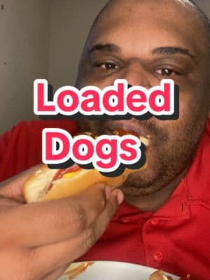 Loaded Hotdogs #mukbang #mukbangs #asmr #hotdogs #hotdog #fyp 