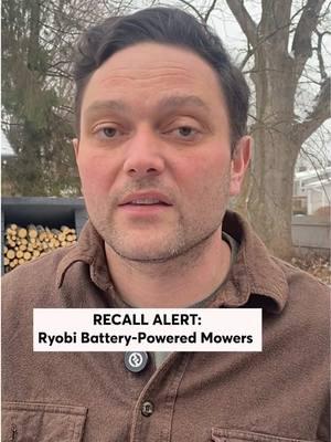 TTI just recalled about 217,500 Ryobi Battery-Powered mowers. Find more info on this recall at cpsc.gov/Recalls, and tap the link in our bio for lawn mower ratings and reviews. #lawntok #lawntiktok #productrecall 