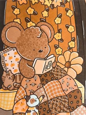 Living for all the cozy fall vibes🍂🤎#coloring #cocowyo #comfydayscoloringbook #cocowyocoloringbook #coloringbookforadults #cozyfriendscoloringbook #cocowyocoloring #cozyfriends #alcoholmarkers #coloringbook @cocowyocoloring 