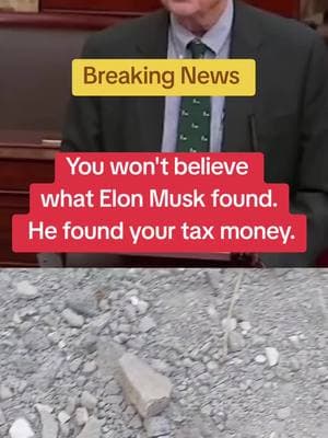 Breaking News: You won't believe what Elon Musk found. He found your tax money. #usatoday #USA #Trump #elonmusk #doge #USAID #taxpayer #taxusa #fyp #tiktok 