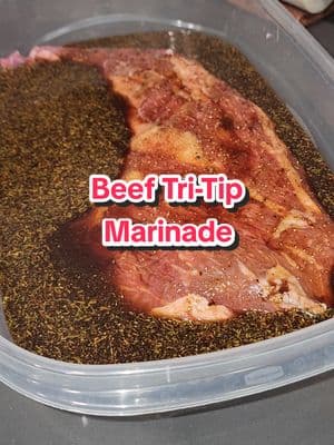 Beef Tri-Tip Marinade • Ingredients: 1 cup soy sauce 1/4 cup red wine vinegar 1/4 balsamic glaze 4-5 tbsp garlic powder 2-3 tbsp @blazingstarbbq  Scorpion seasoning 2 tbsp beef bouillon 1 tbsp thyme 1 tbsp black pepper 1 cup water 1 cup brown sugar • Directions: 1. Whisk all ingredients together until sugar is dissolved. 2. Pour over meat to marinate. At least 2-3 hours. Works best if allowed to marinate overnight. Can also be vaccum sealed for 1-3 days.  #Beef #BBQ #Marinade #TriTip #Recipe #Grilling #MealPrep #blazingstarbbq #WhatToCook 