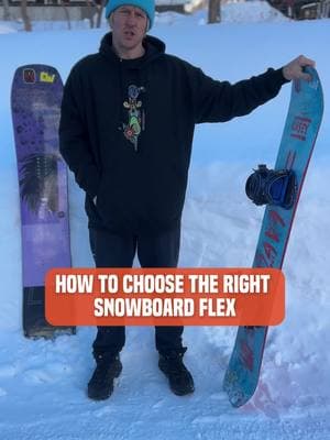 Board Flexibility Test 🏂 Soft flex/reverse camber: Easier to maneuver, jib, and float through powder if they’re designed for it. They are also harder to catch an edge. Medium flex: Safe bet for any level, great for all mountain riding, decent for jibbing and gives a proper amount of stability. Stiff flex/regular camber: Great for advanced riders in the park, hitting jumps, and ripping side hits. Not the best for pressy style jibs, but can 100% still be done. Make sure to save this video and follow for more tips to level up your snowboard game! #snowboarding #snowboard #snowboardingtips #snowboardinggear #snowboardgear #actionsports #snowboarding101 #snowboardingmistakes #snowboardingfails #mountainlife #snowboardbasics #workoutsforactionsports #actionsporttips #snowboarder #snowstoke #learntosnowboard #snowboardingstyle #snowboardingprogression #snowgear #snowsports