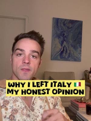 “Why I left Italy 🇮🇹 for the USA 🇺🇸” By @nicolasbites  Italy is beautiful, but living there isn’t always easy. High taxes, slow bureaucracy, and limited opportunities make it hard to grow. This is why I left here’s my honest take.#italy #sicily