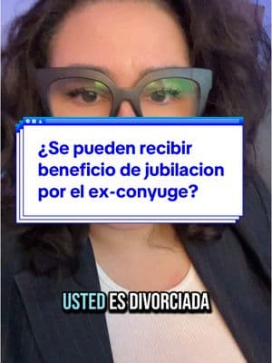 Beneficio de ex-conyuge/Ex-Spousal Benefit del Social Security #latinoscreandowealth #latinvestor® #latinosenusa #hispanictiktok #latinotiktok #spousalbenefits #exspousalbenefit #exspouse #socialsecuritybenefits #beneficiodejubilacion #retirementbenefits #socialsecurity #santacruzdelasierra🇳🇬 #santacruzbolivia 