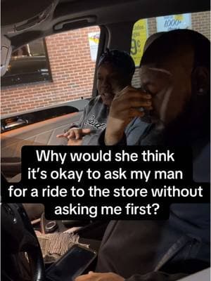 Why would she think it’s okay to ask my man for a ride to the store without asking me first?  Bestfriend or not this is disrespectful.  #Therobinsonfamiily #Smh #sad 