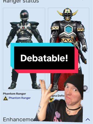 Replying to @Albino_Goose The wiki agrees with me. Merch 🔗🌳 in bio #debatable #magnadefender #powerrangerslostgalaxy 