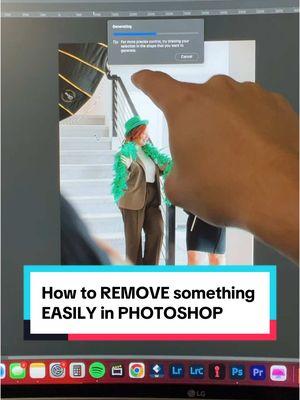 How to remove a softbox in photoshop easily! #photoshoptutorial #photoediting #photography101 #lifestylephotography #generativefill #aiphoto #lightroomediting #photographytricks 