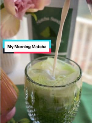 My Morning Matcha! 🍵  . . . . . . #morningmatcha #matchalatte #matchalover #matcharecipes #collagenmatcha #athomematchalatterecipe #girltherapy 