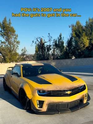 Transformed with all the nostalgia 🐝🦾 #camaro #transformers #autobots #bumblebee #linkinpark #2007 #nostalgia #build #details 