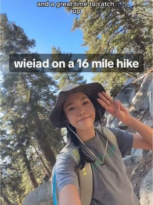 everything I ate on my 16 mile hike #wieiad @CLIF BAR @Nuun Hydration @Power Crunch @honeystinger keeping me alive #hikefood #lahikes 