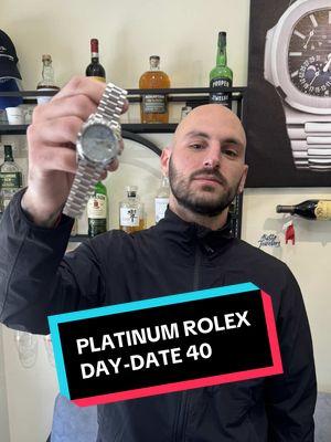 The platinum Day Date came and went! Contact us if you’re looking for another one! AlettoJewelers.com #foryou #fyp #fy #watches #watchesoftiktok #rolex #daydate40 #platinum #228206 #watchtok #luxurywatches 