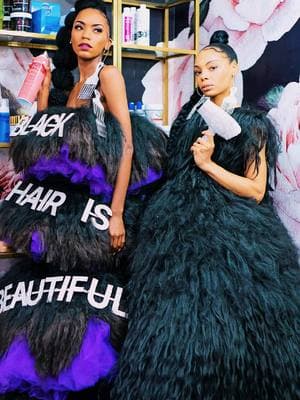 Happy Black History Month! I’m flooding with my graduate collection inspired by Black Hair!!! Hair gowns made and designed by me 🤗Photographer- Danielle Dane Studios (ig) #blackhistorymonth #black #fyp #blackhair #blackcouture #blackhairmovement #blackhairtiktok #naturalhair #scadatl #scadalumni 