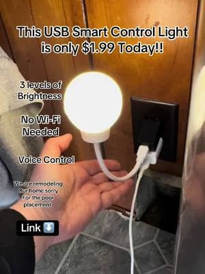 This is AMAZING AND ONLY 2 bucks #light #nightlight #nightlights #voicecontrol #techtok #nowifi #homedecor #homedesign #homelighting 